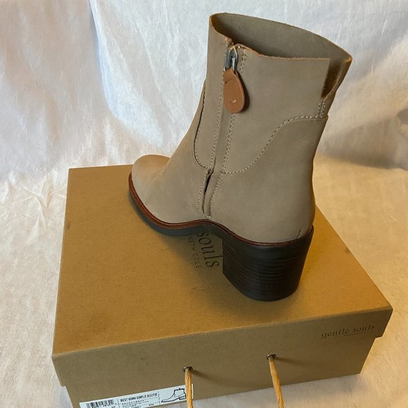 Women's Maxxie Booties- Taupe - Picture 2 of 3